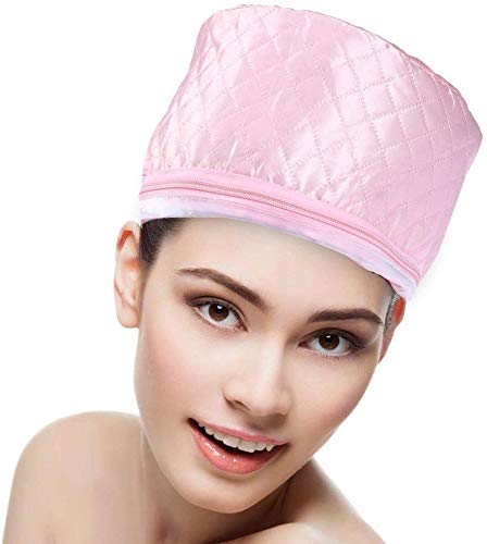 NL TRADERS Thermal Hair Spa Cap with Steamer - Deep Conditioning & Nourishing Heat Treatment for Damaged Hair | Professional Hair Care Steam Cap for Women | Perfect for Salon, Home Spa & Hair Treatment Routines