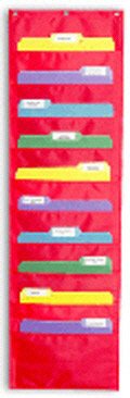 Classroom Storage Pocket Chart - Organize Supplies, Files & Learning Materials for Teachers & Students | Perfect for Homeschool, Daycare & Classroom Organization