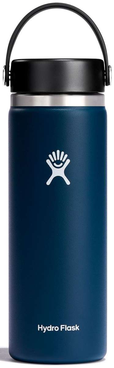 Hydro Flask 20oz Wide Mouth Water Bottle - Insulated Stainless Steel Vacuum Flask for Hot & Cold Drinks - Perfect for Hiking, Gym, Work & Outdoor Adventures