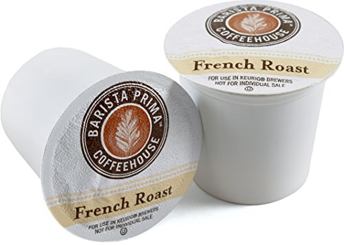 Barista Prima French Roast Coffee K-Cups for Keurig - 180 Count (Dark Roast, Bold Flavor) | Perfect for Office, Home Brewing & Morning Energy Boost