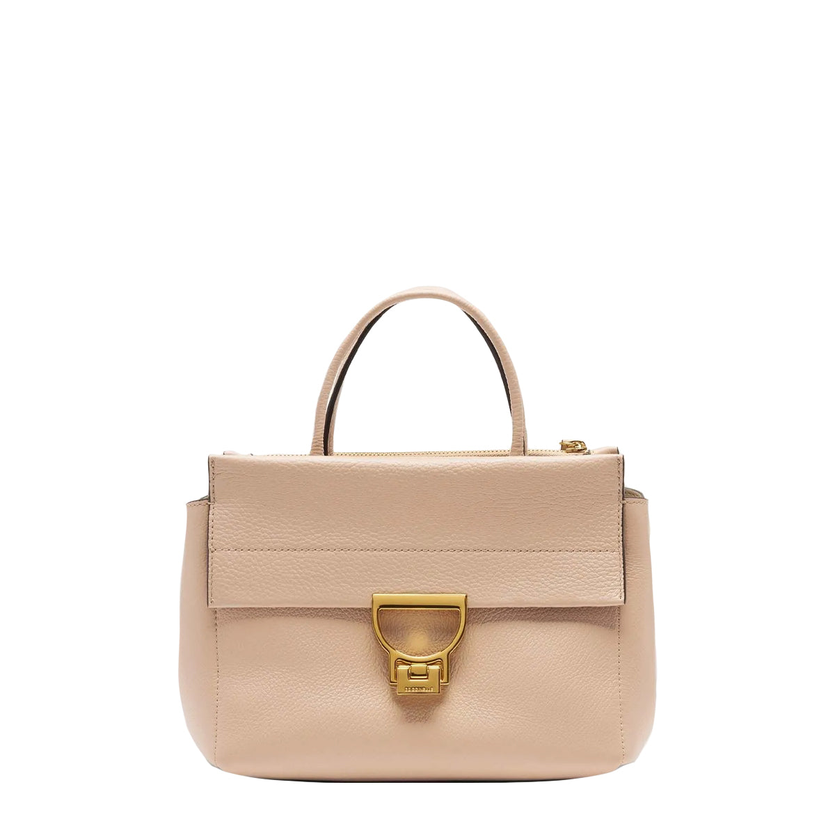 Coccinelle Arlettis Medium Rosette Handbag MD5180101 - Stylish Leather Crossbody Purse for Women, Perfect for Work, Travel & Evening Out