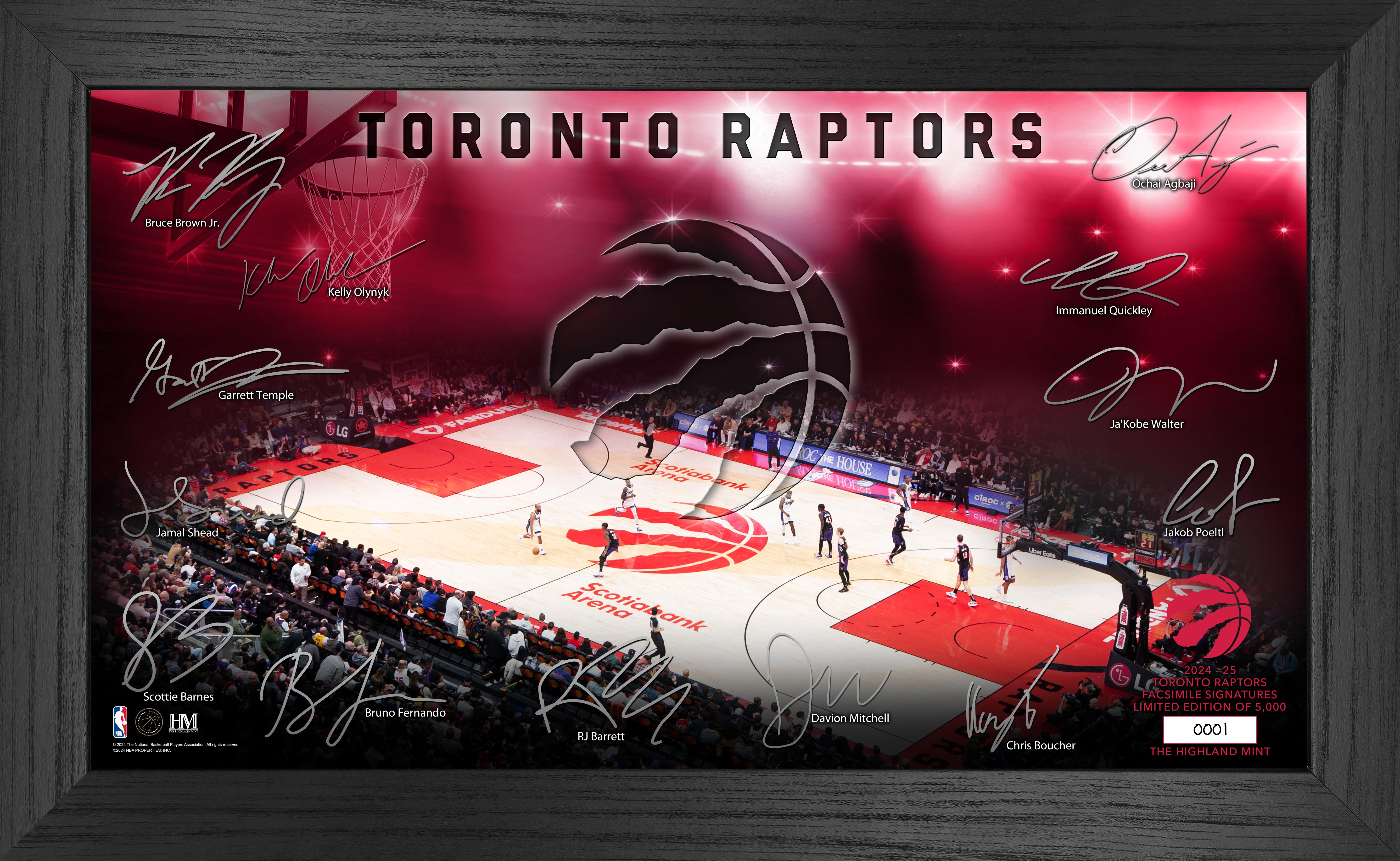 Toronto Raptors 2024-25 Signature Court Basketball Jersey - Authentic NBA Swingman Jersey for Men - Perfect for Games, Fan Events & Sports Enthusiasts