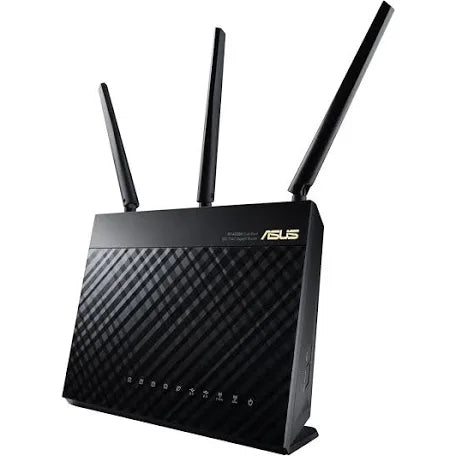 ASUS RT-AC68U AC1900 Dual Band Gigabit WiFi Router - High Speed Wireless Internet for Gaming, Streaming & Home Office | 4K HD Video & Lag-Free Online Gaming