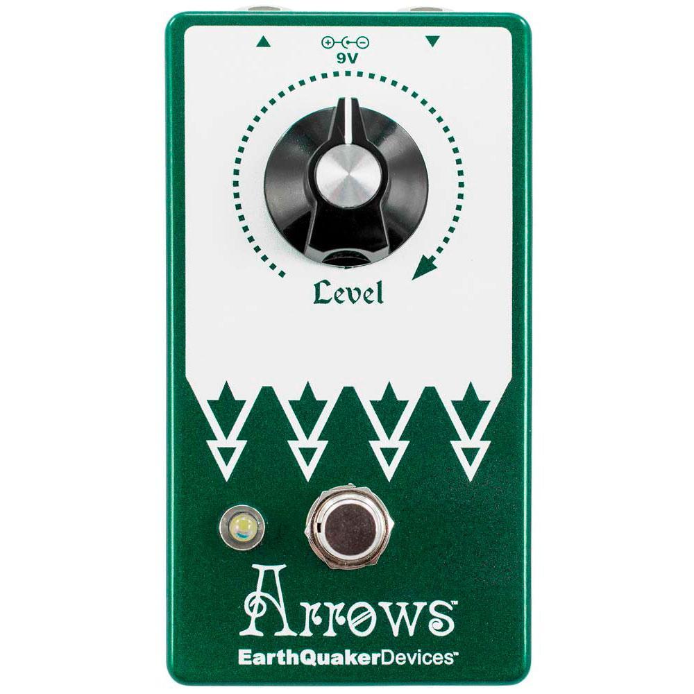 Earthquaker Devices Arrows Preamp Booster V2 - Guitar Effects Pedal for Enhanced Tone & Volume | Perfect for Live Performances & Studio Recording