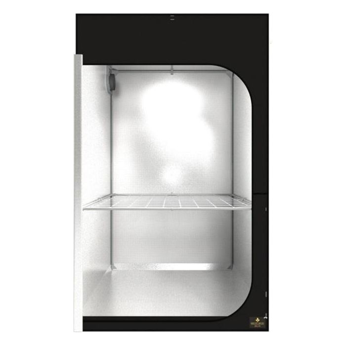 Secret Jardin Dark Street V4 120 4x4x6.6ft Hydroponic Grow Tent Kit for Indoor Plants - Perfect for Home Gardening, Herbs, Vegetables & Flower Cultivation