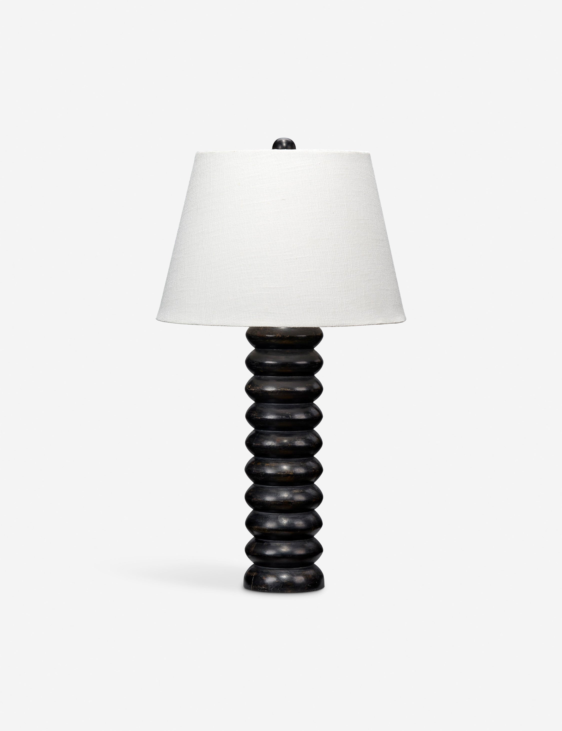 Delacourt Modern Table Lamp - Stylish Bedside & Living Room Lighting for Home Decor - Perfect for Reading, Relaxing & Nightstand Use