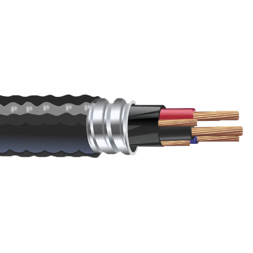 Type CLX Metal Clad Cable - Fire-Resistant Electrical Wiring (Sold by Foot) | Ideal for Commercial Buildings & Industrial Applications