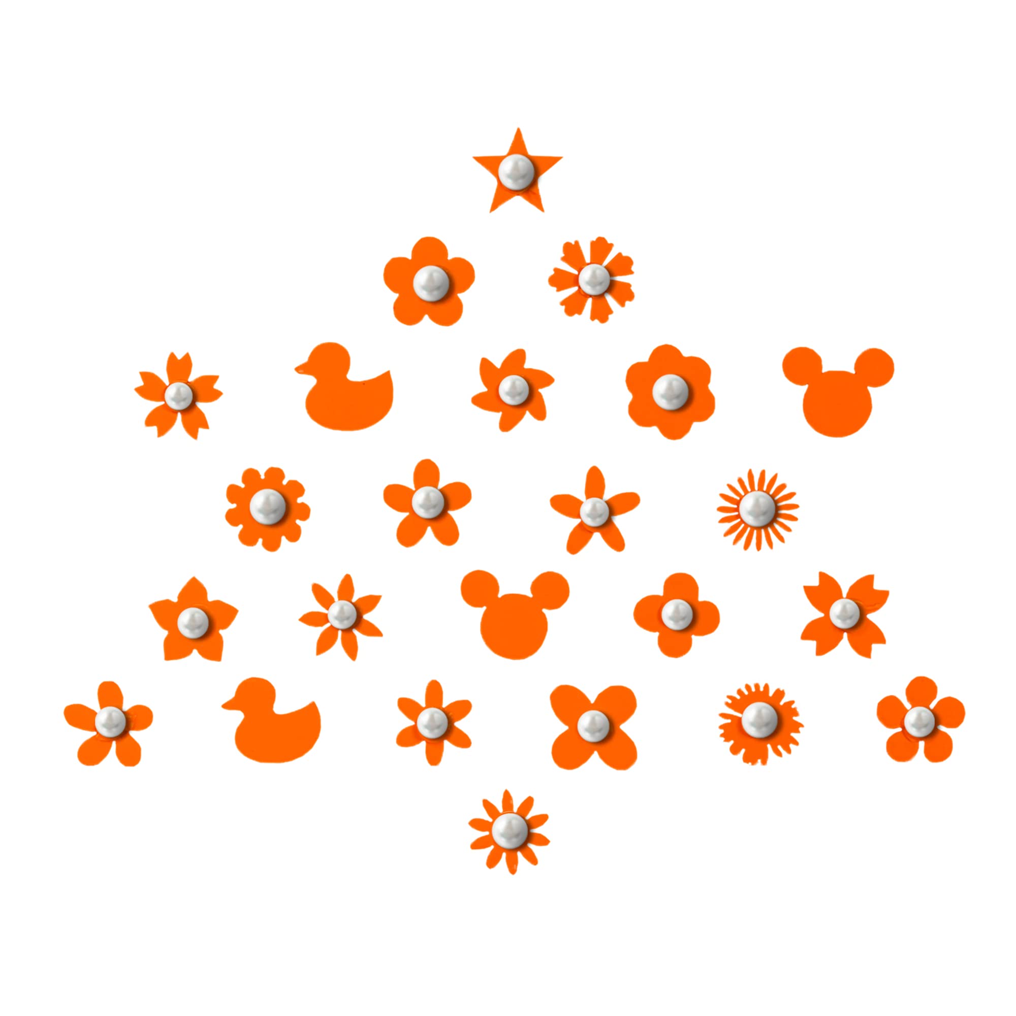 Comet Busters Adorable Bindi Stickers for Kids & Girls - 6mm Face Decoration Dots (BBO001-2, BBO028) - Perfect for Birthday Parties, Festivals & Costume Accessories