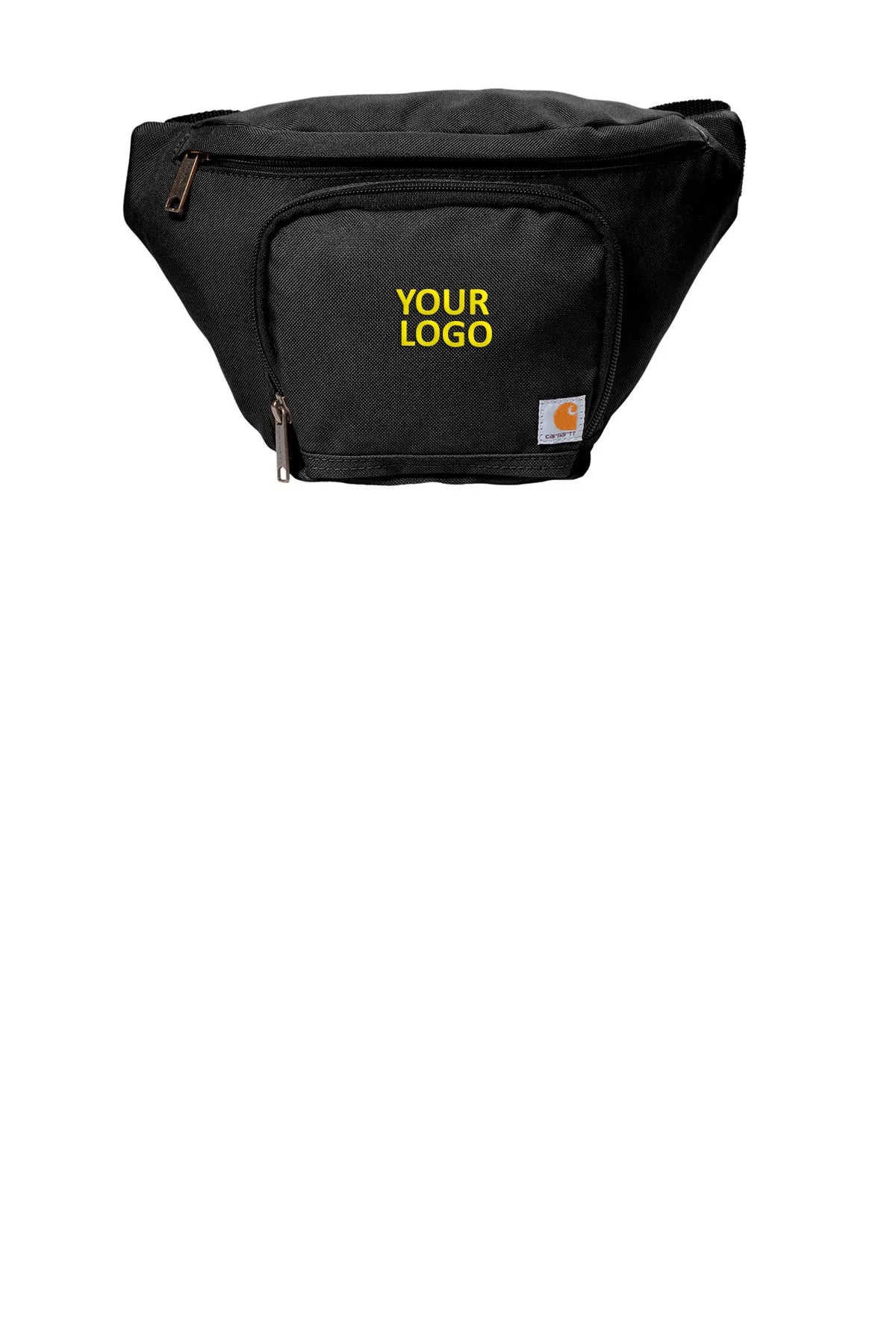 Carhartt Waist Pack for Men & Women - Durable Black Fanny Pack for Hiking, Travel & Everyday Use