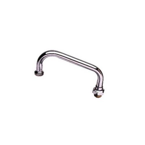 T & S Brass 063XM 14-Inch Swing Spout Faucet - Durable Commercial-Grade Brass Swing Spout for Sinks, Bars, and Restaurants - Perfect for High-Traffic Areas and Food Service Applications