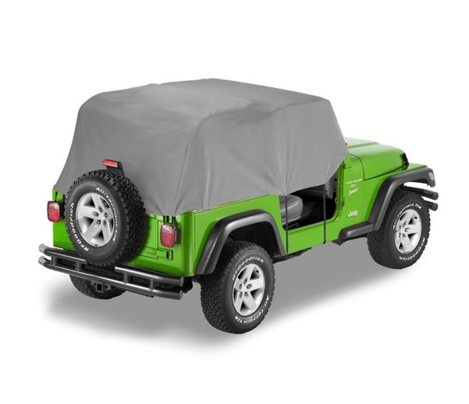 Bestop 8103637 Spice All-Weather Trail Cover - Heavy Duty Waterproof Jeep Wrangler Accessory for Off-Road & Camping Protection