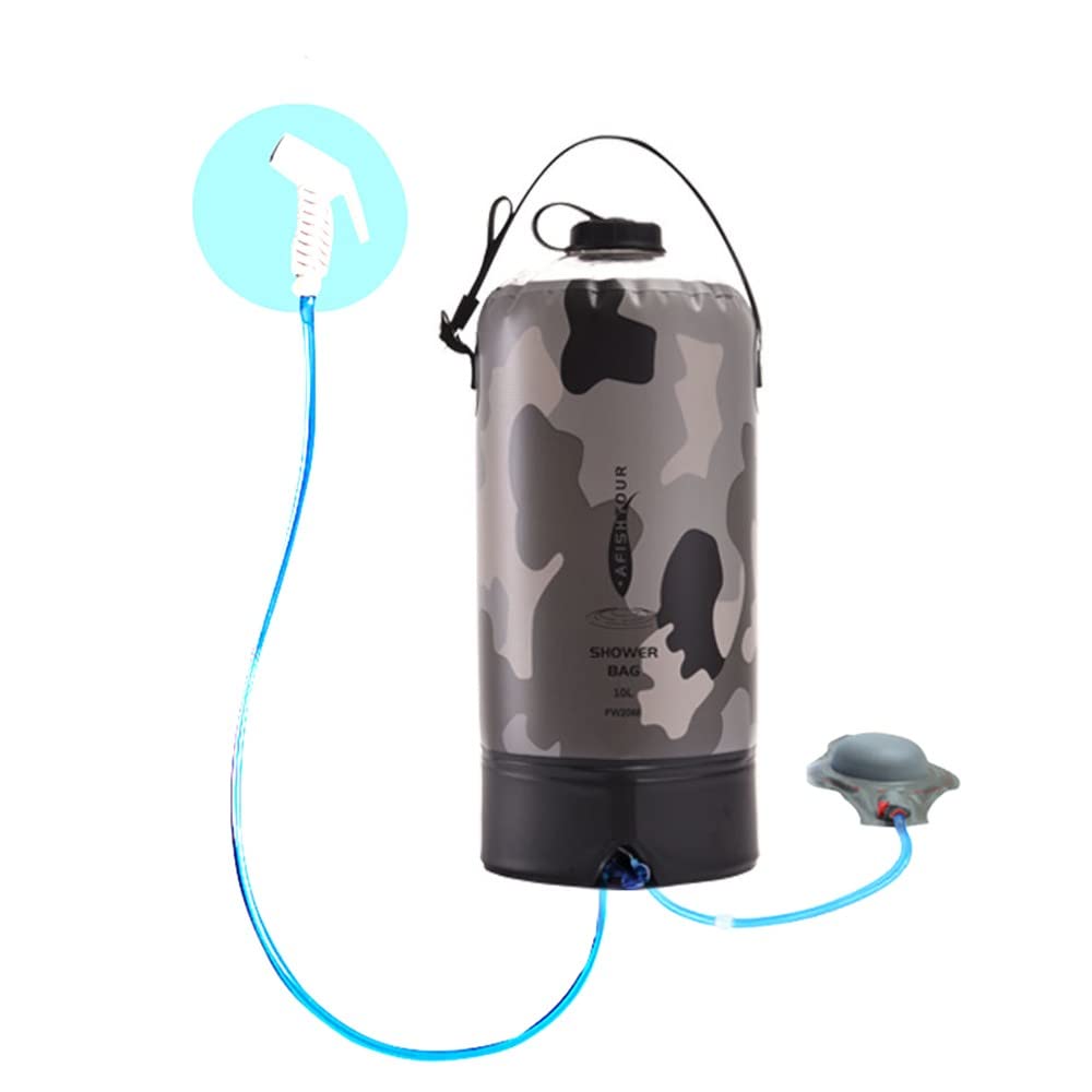 **Collapsible 10L Outdoor Water Bag - Portable PVC Water Storage Container for Camping, Hiking & Emergency Use**