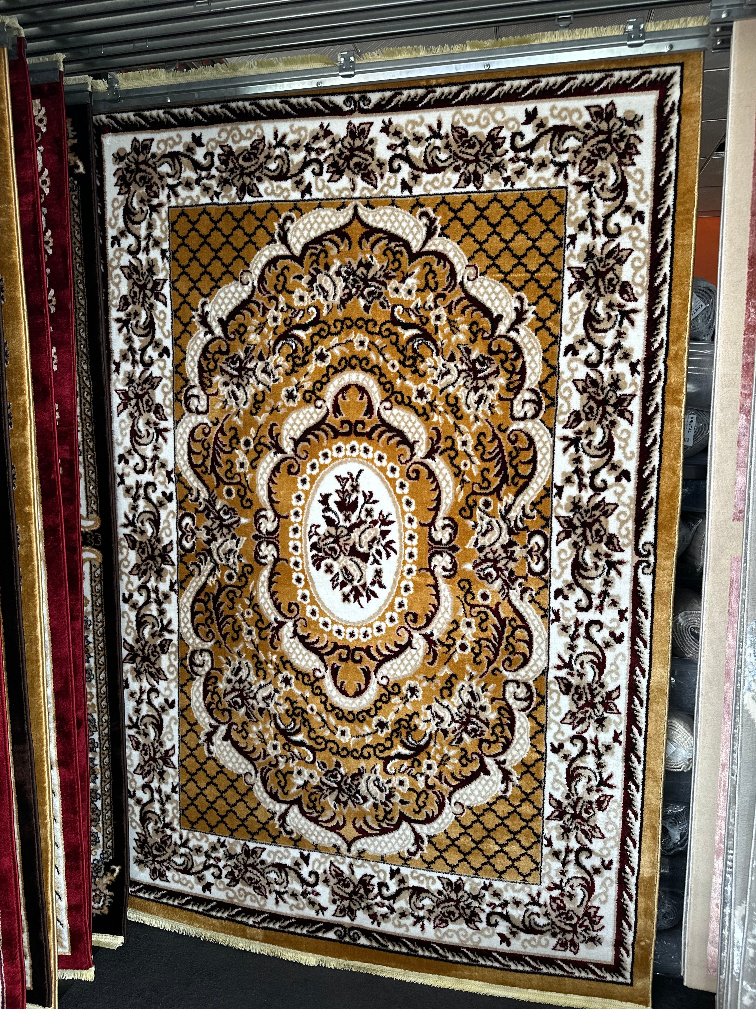 Authentic Turkish Holiday Rugs - Handmade Wool Carpets for Christmas & Home Decor - Perfect for Living Room, Bedroom & Festive Celebrations