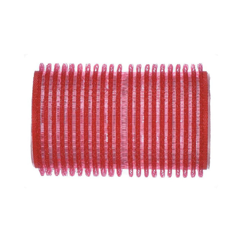 Hi Lift Velcro Roller Set - 6 Pack 36mm Red Hair Curlers for Salon-Quality Styling at Home | Perfect for Creating Voluminous Curls and Waves