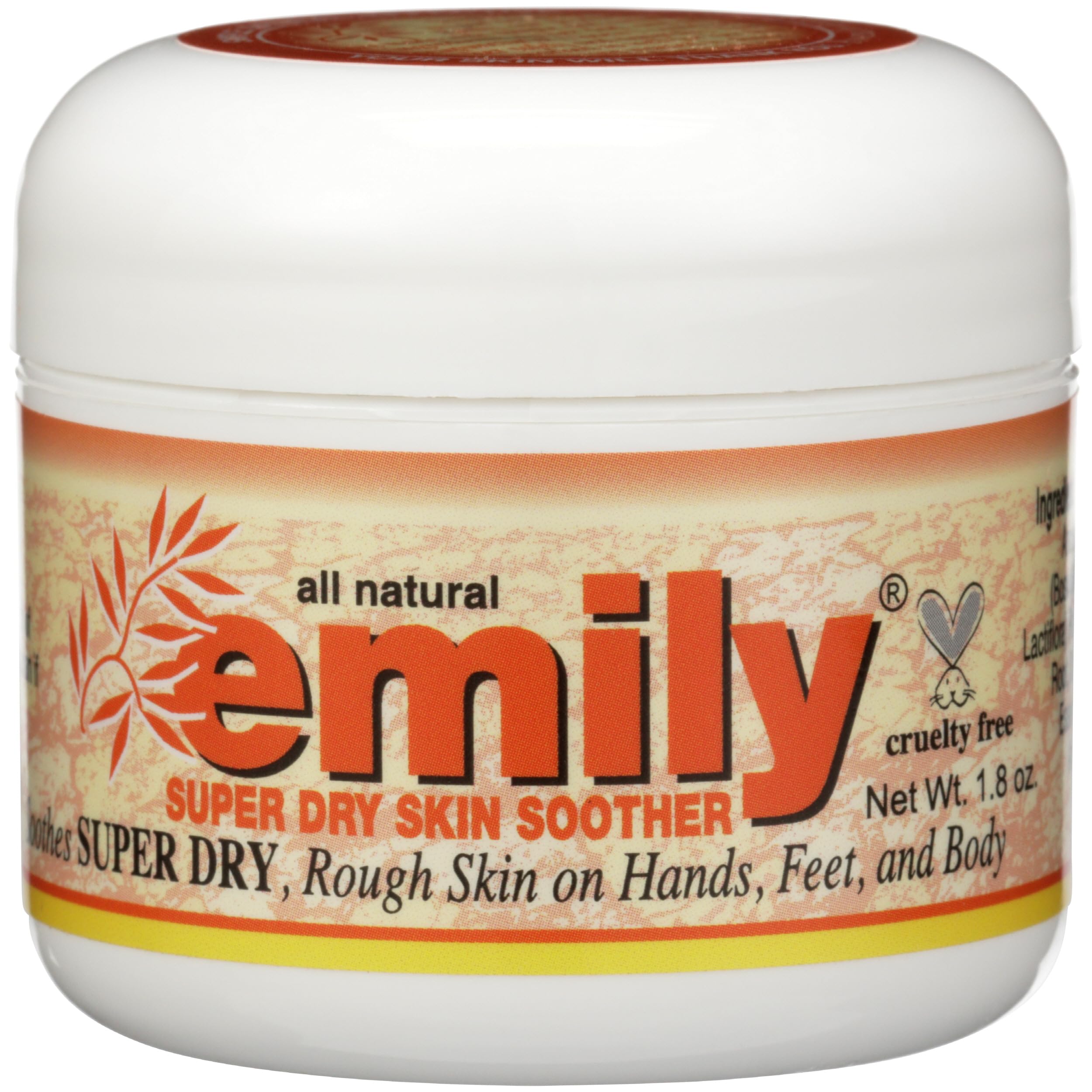 Best Treatment Super Dry Skin Soother Cream - 1.8 Oz for Extremely Dry, Cracked Skin - Hydrating Moisturizer for Hands, Feet & Body - Perfect for Winter Care & Eczema Relief