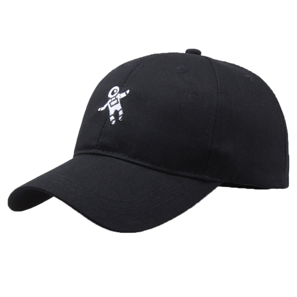 FIN86 Unisex Astronaut Embroidered Baseball Cap - Fashionable Adjustable Dad Hat for Men & Women - Perfect for Outdoor Sports, Travel and Streetwear Style