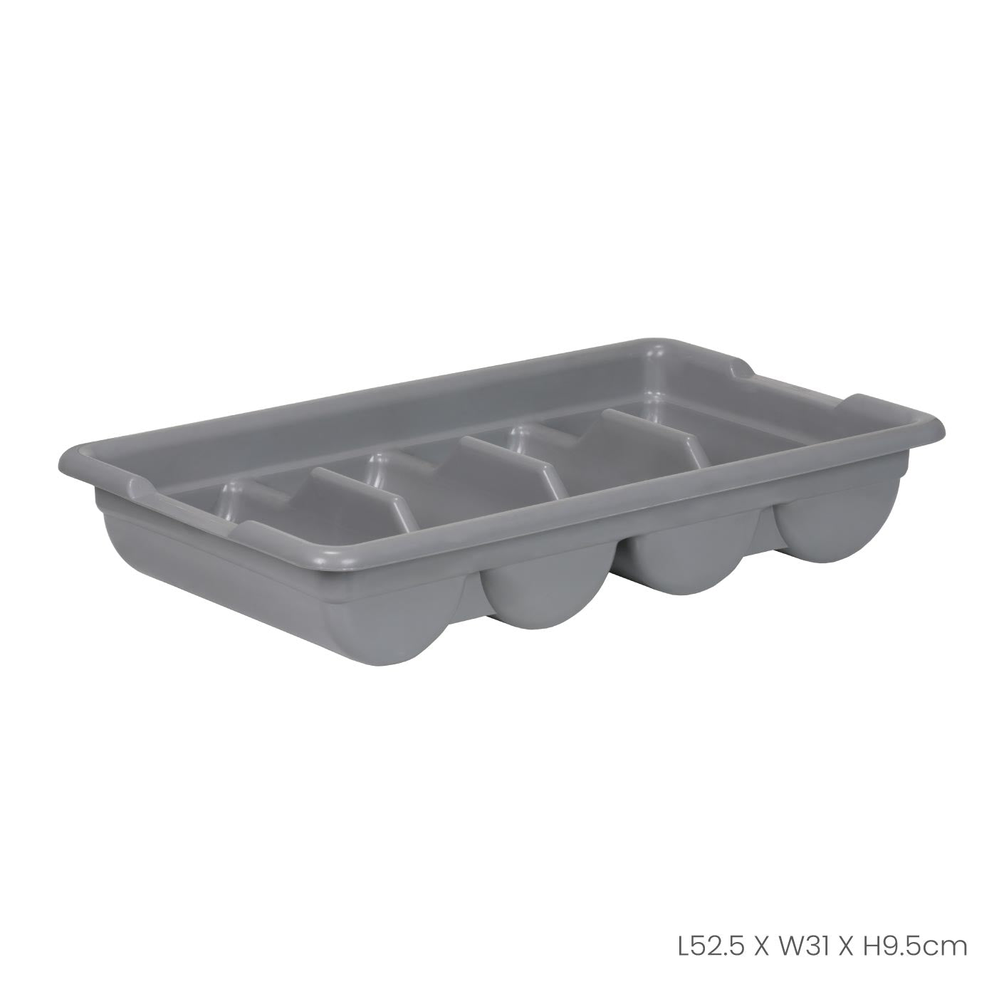 Multi-Compartment Cutlery Tray Organizer (4834) - Perfect for Kitchen Drawer, Utensil Storage & Silverware Organization