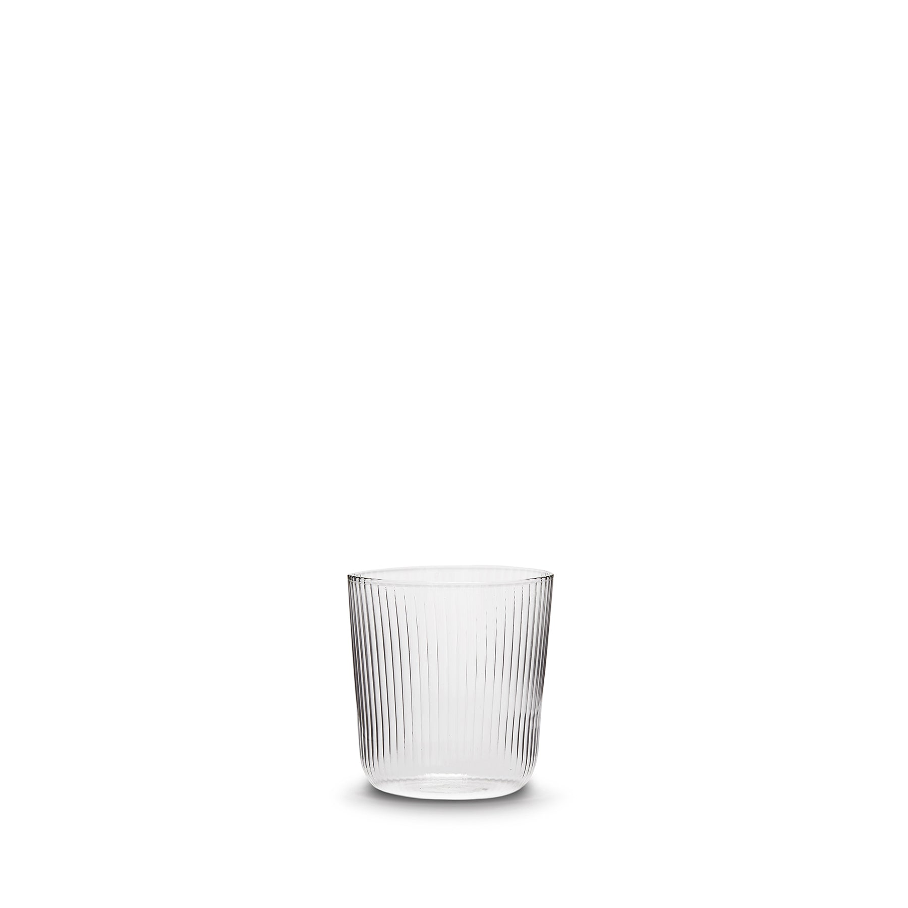 Luisa Vino Glass Set of 2 - Handmade Millerighe Pattern Wine Glasses for Red & White Wine - Perfect for Dinner Parties, Romantic Dates & Home Entertaining