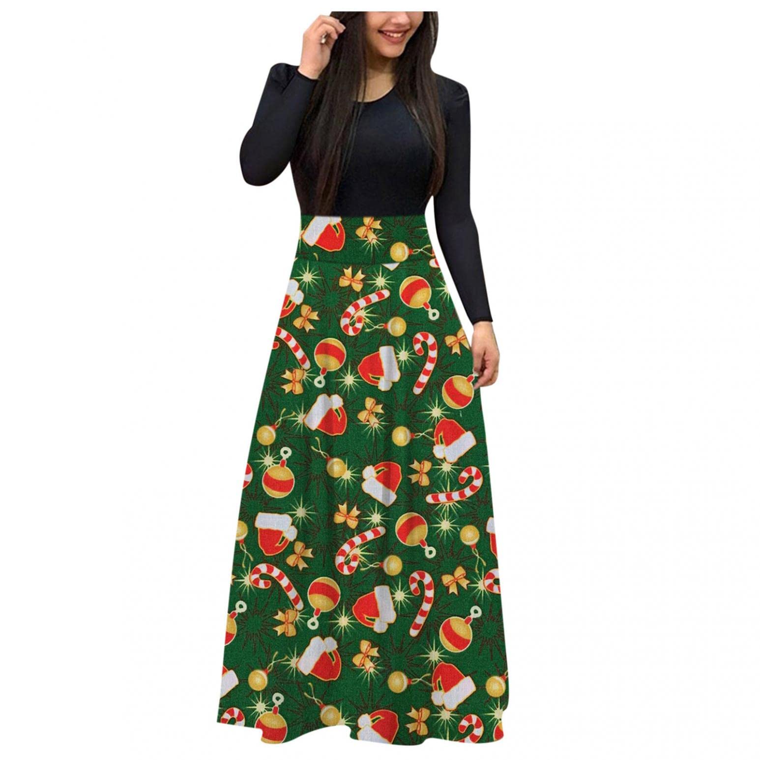 ORT Women's Christmas Party Dress 2021 - Elegant Black Short Sleeve Mini Dress with Deep V Neck, Casual Boho Summer Sundress for Beach, Vacation & Holiday Gatherings