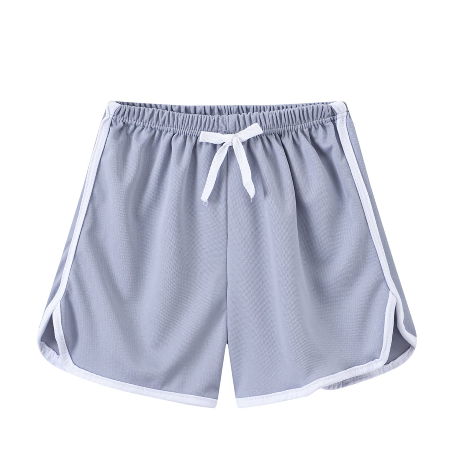 Skirtsvest Toddler Boys Girls Solid Sport Shorts - Kids Summer Beach Shorts, Casual Holiday Clothes for Outdoor Play & Swimming