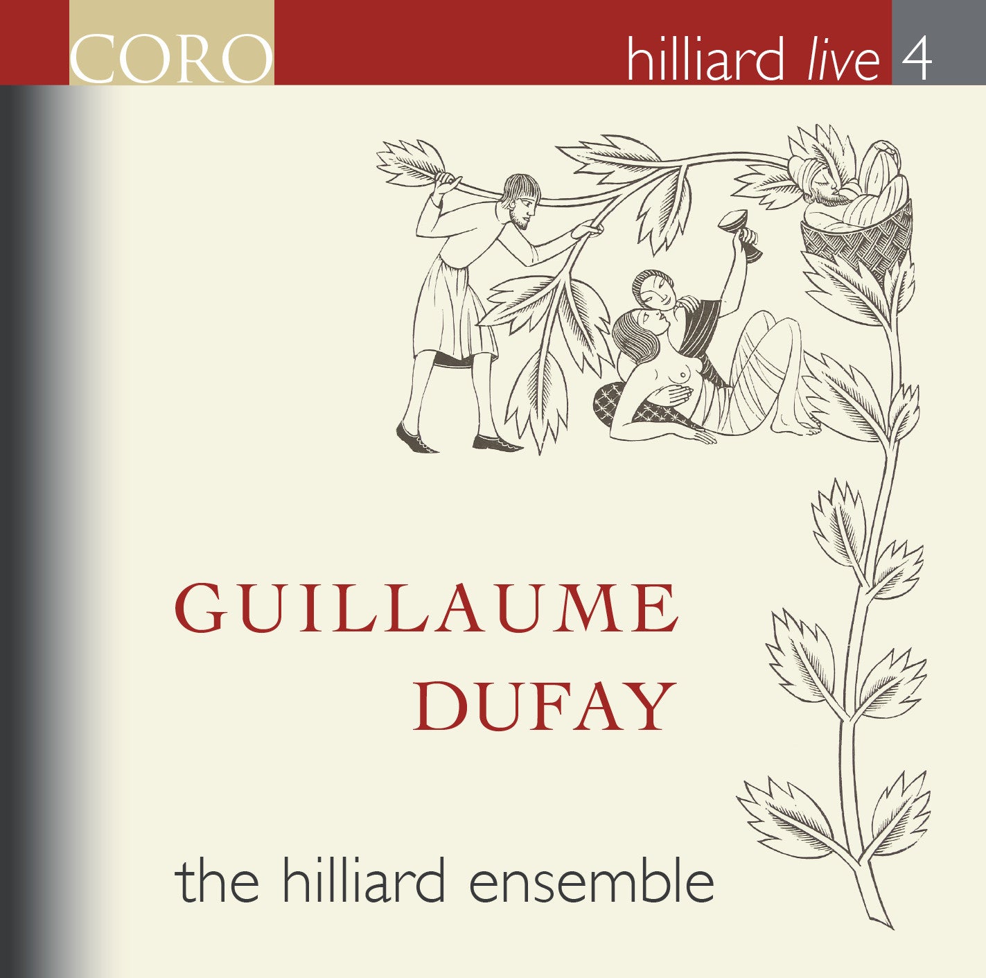 Hilliard Ensemble - Guillaume Dufay Live Album 4 | Renaissance Choral Music CD | Perfect for Classical Music Lovers & Historical Music Collectors