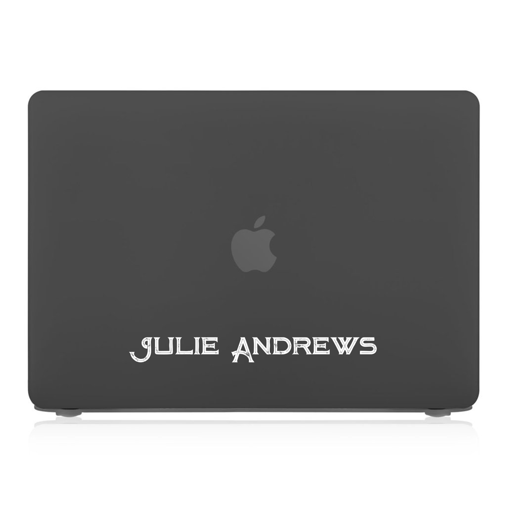 Vintage Signature MacBook Hardshell Case - Protective Cover for MacBook Air/Pro 13