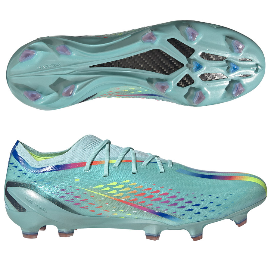 Adidas X Speedportal.1 FG Soccer Cleats - Al Rihla World Cup Edition Football Shoes for Firm Ground - Perfect for Professional Matches & Training Sessions