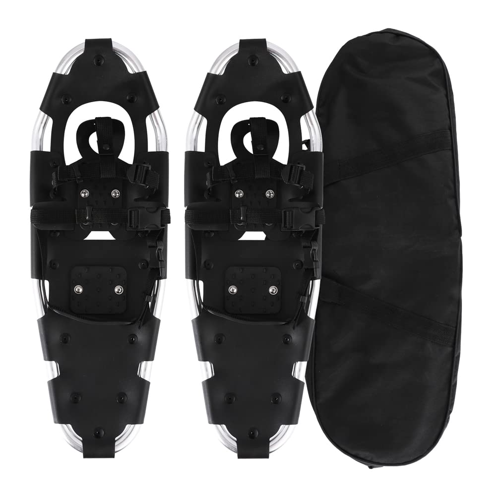 Lightweight Aluminum Alloy Snowshoes for Men & Women - 21/25/28/30 Inch Winter Terrain Snowshoes | Perfect for Hiking, Backpacking & Snow Adventures