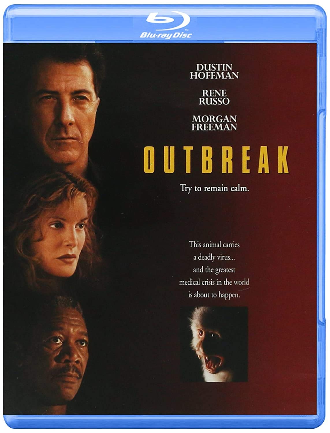 Outbreak [Blu-ray] - Warner Home Video | Thriller Movie | Perfect for Home Theater & Movie Night Entertainment