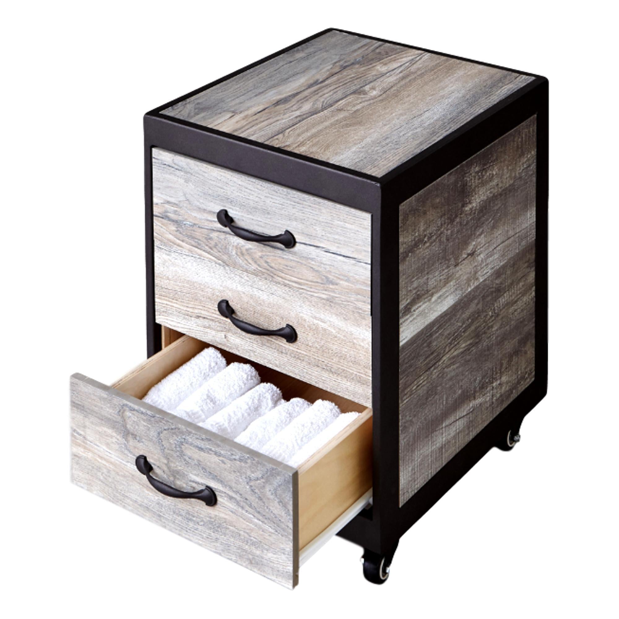 Belava Elora Professional Pedicure Supply Cart - Mobile Nail Salon Organizer for Manicure & Pedicure Tools - Perfect for Spa, Salon, and Home Use
