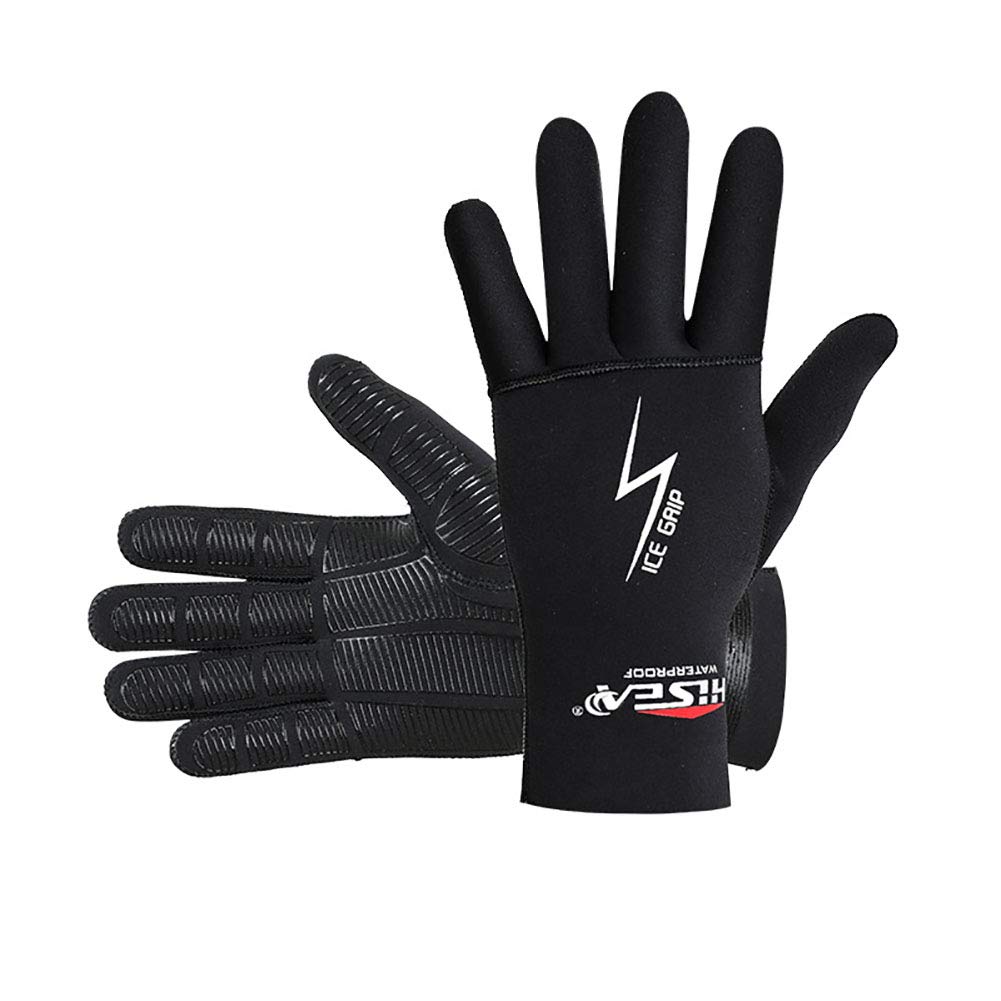 WYYHAA 3mm/5mm Neoprene Wetsuit Gloves for Men & Women - High-Stretch Scuba Diving, Surfing & Snorkeling Gloves - Anti-Scratch Protection for Water Sports & Cold Weather Activities