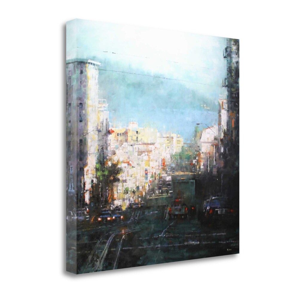 Bay Mist By Mark Lague - Premium Giclee Art Print on Gallery Wrapped Canvas - Ready to Hang Wall Decor for Living Room, Bedroom & Office