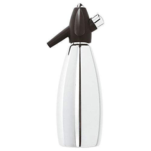 Sifone Stainless Steel Soda Syphon 1L - Premium Carbonated Drink Maker for Home, Bars & Parties | Perfect for Sparkling Water, Cocktails & Homemade Sodas