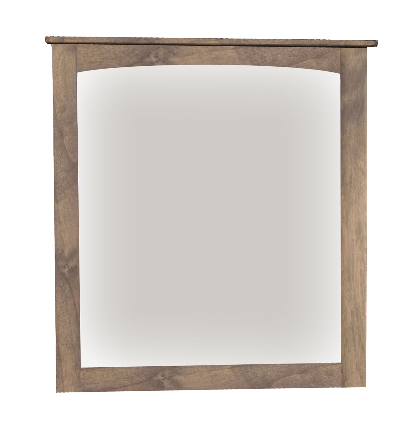 6247 Alder Wood Traditional Bedroom Dresser Mirror - Elegant Full-Length Mirror for Bedroom, Living Room, and Entryway Decor
