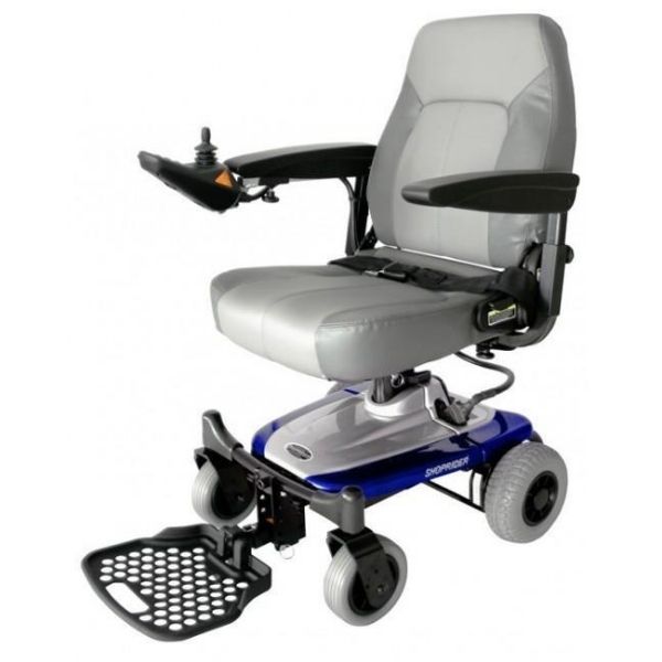 Shoprider Smartie Eco-Friendly Power Travel Wheelchair - UL8W | Lightweight Portable Electric Mobility Scooter for Seniors & Adults | Perfect for Airports, Shopping Malls & Outdoor Adventures