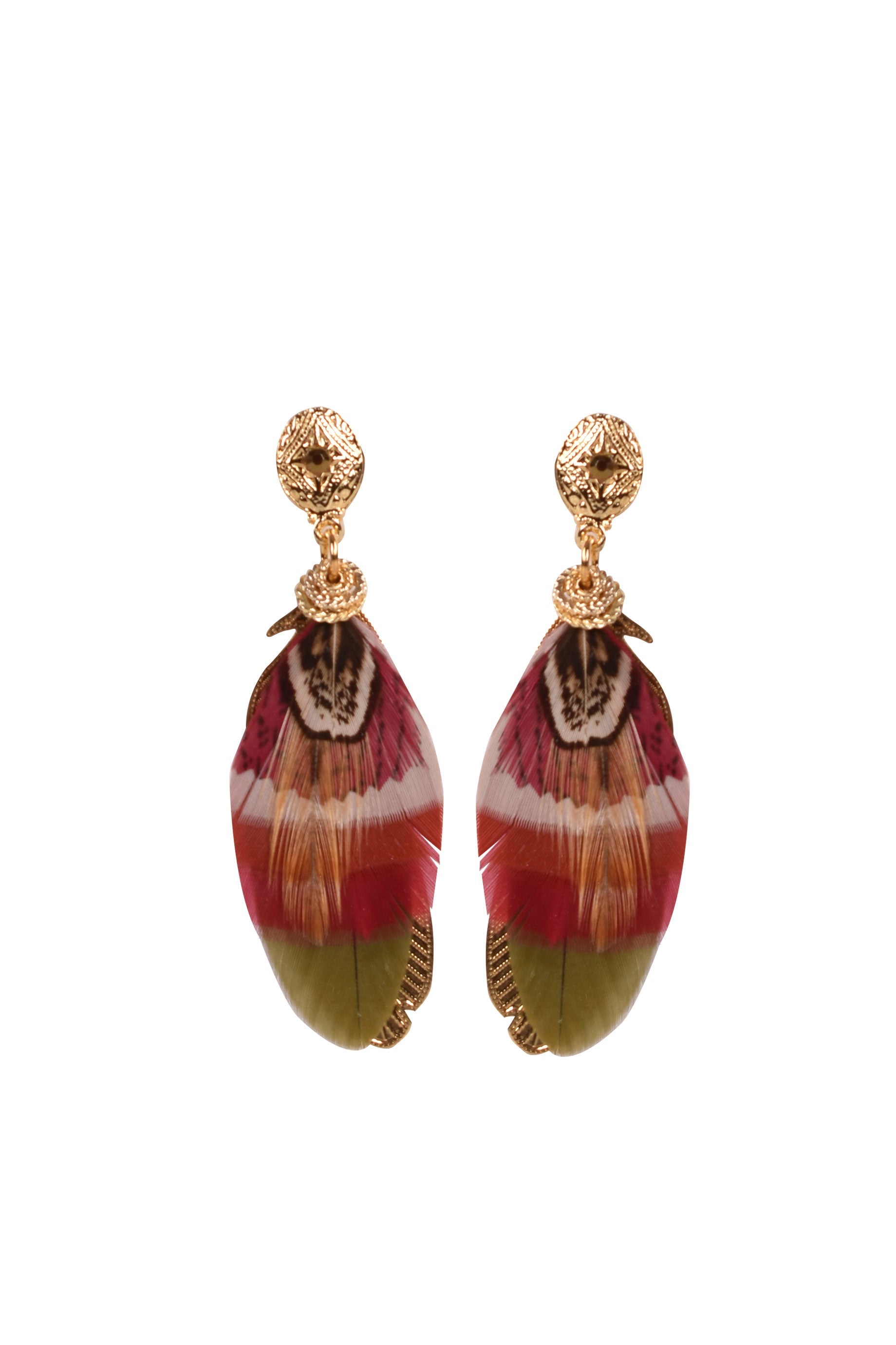 Gas Bijoux Sao Earrings - Fuchsia Pink Dangle Earrings for Women | Elegant Party & Evening Wear Jewelry