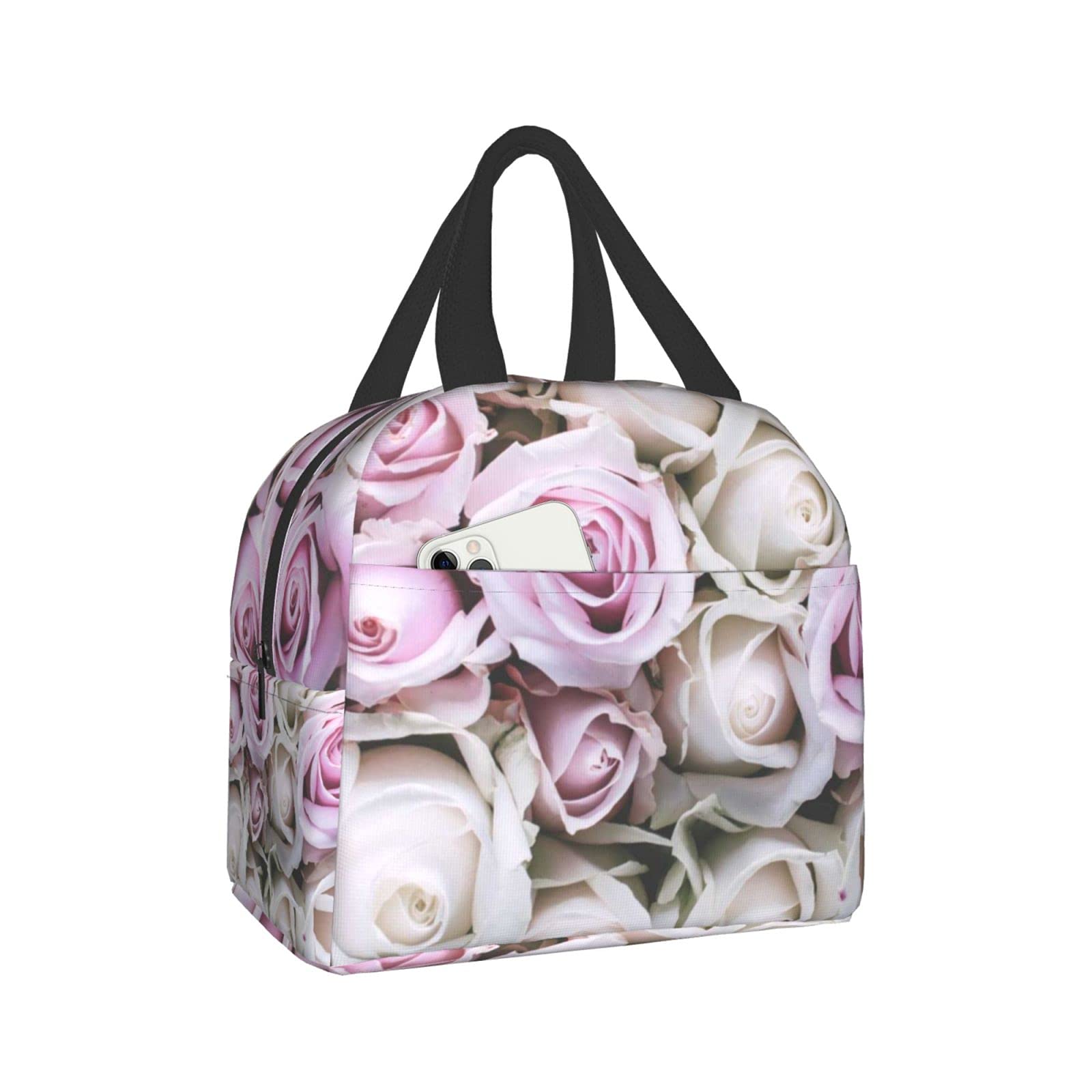 Women's Water-Resistant Lunch Tote Bag - Thermal Cooler for Work, Picnic & Beach
