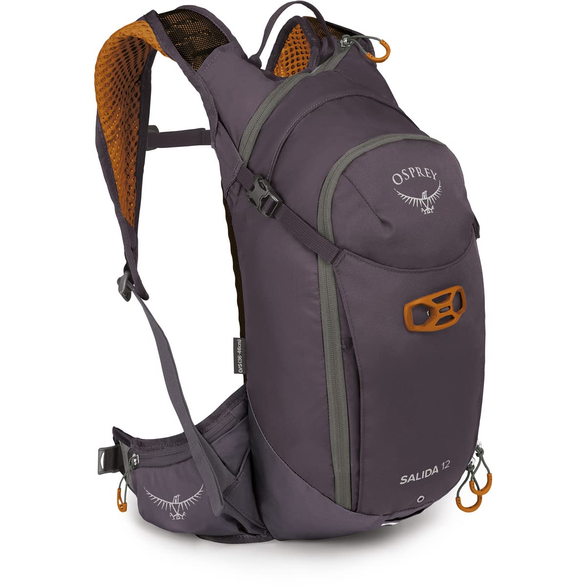 Osprey Salida 12 Space Travel Backpack - Lightweight Hiking Daypack for Outdoor Adventures, Camping & Travel Gear - Perfect for Day Hikes, Commuting & Airplane Carry-On