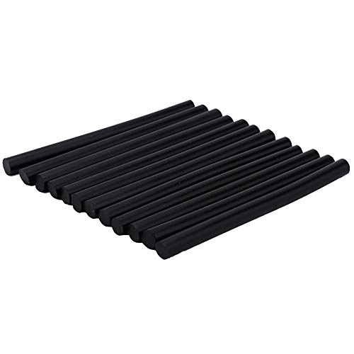 Hot Melt Glue Sticks for Hair Extensions & Wigs - Strong Hold Hair Adhesive for Seamless Bonding (Black) - Perfect for Salon Styling, DIY Hairpieces & Costume Wigs