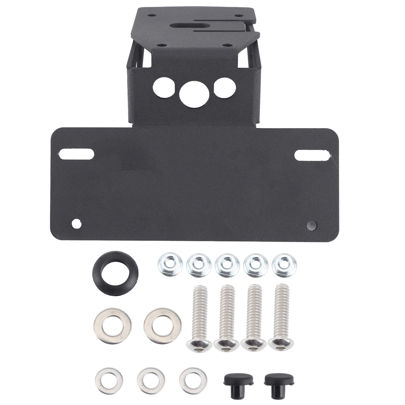 Ymiko Motorcycle License Plate Holder for Z900 2017-2019 - Easy Installation for Street Bikes