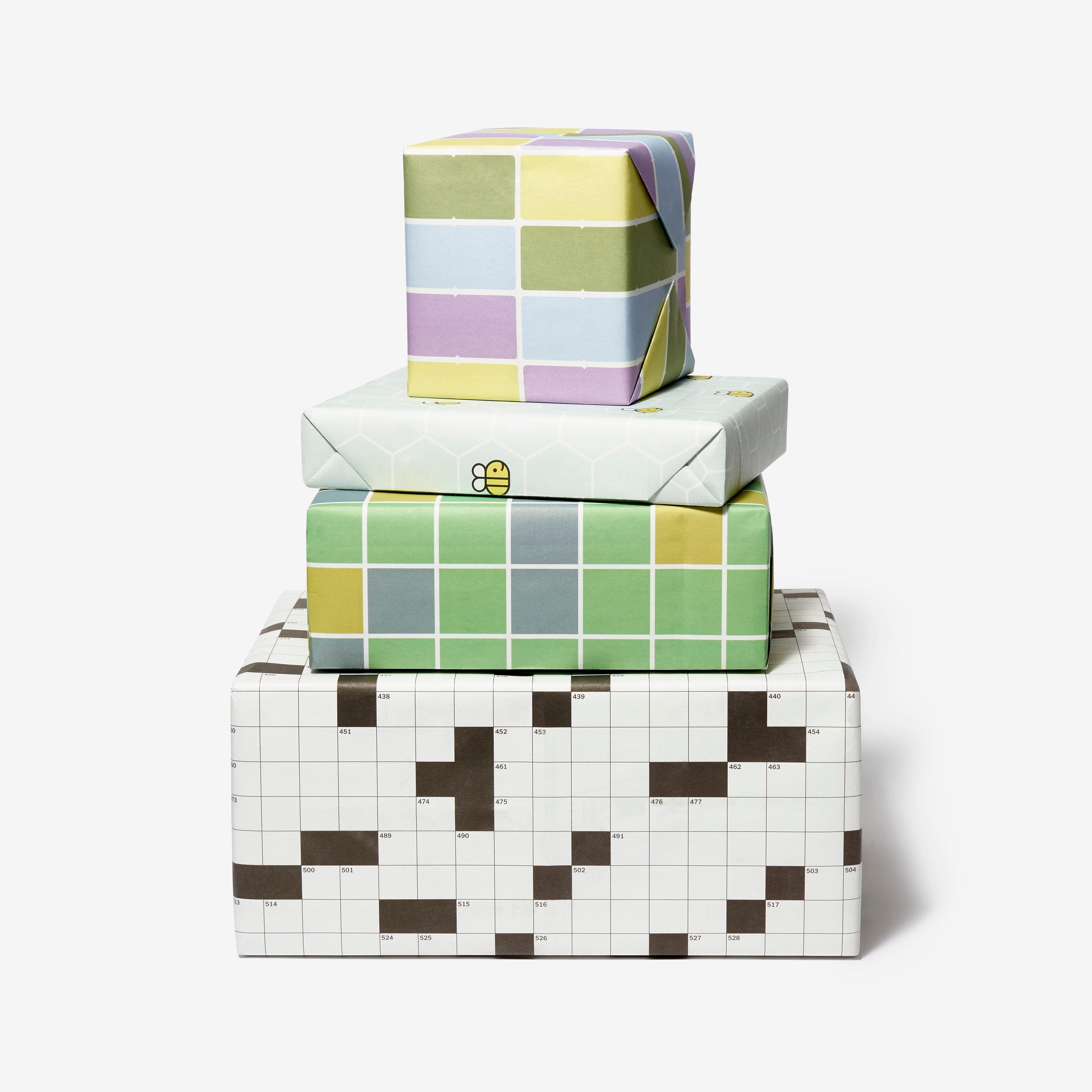 Christmas Gift Wrapping Paper for Games - Fun Holiday Present Wrap for Board Games, Video Games & Toys - Perfect for Birthdays, Parties & Festive Celebrations