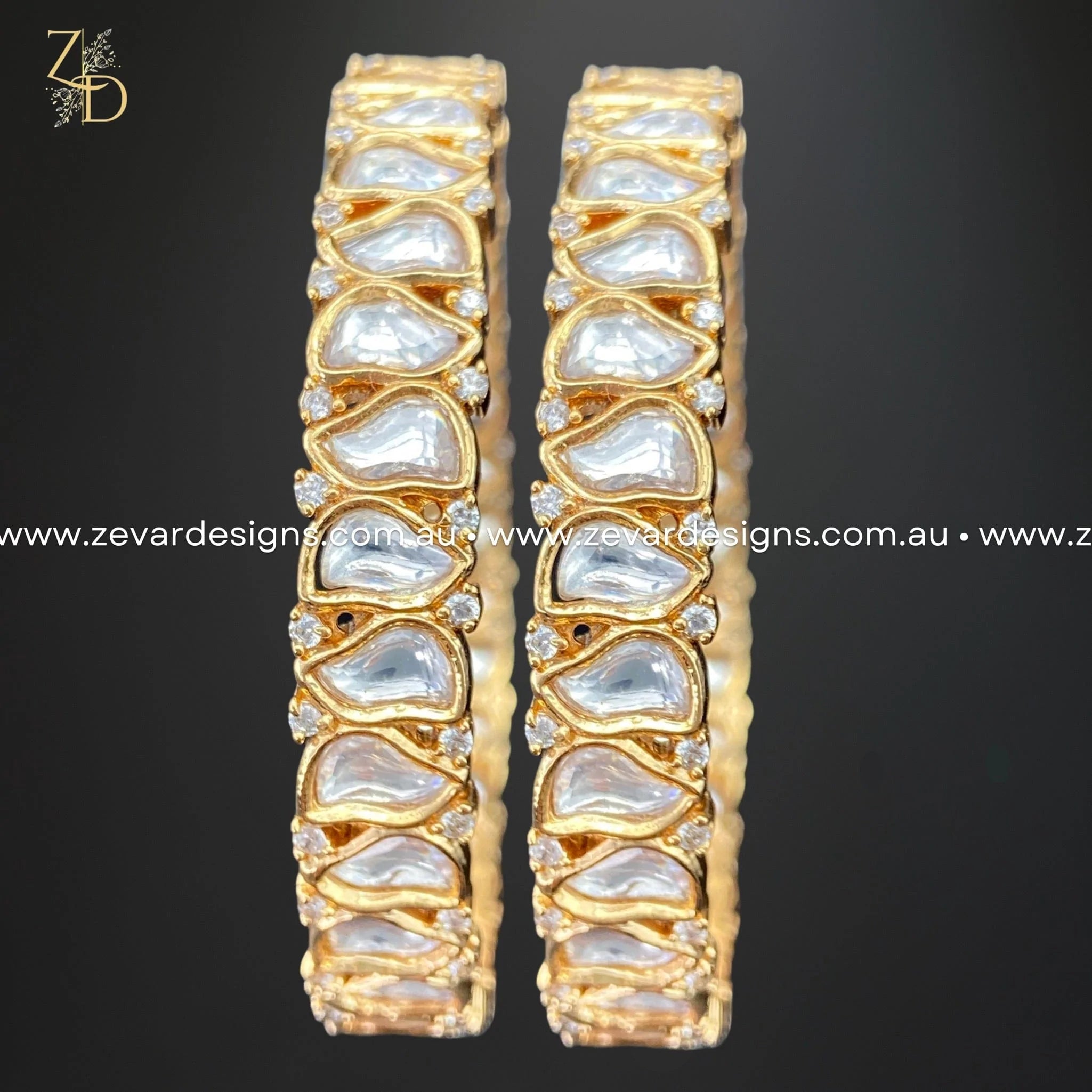 Exquisite Kundan Polki Bangles for Women – Handcrafted Traditional Indian Jewelry – Perfect for Weddings, Festivals & Special Occasions