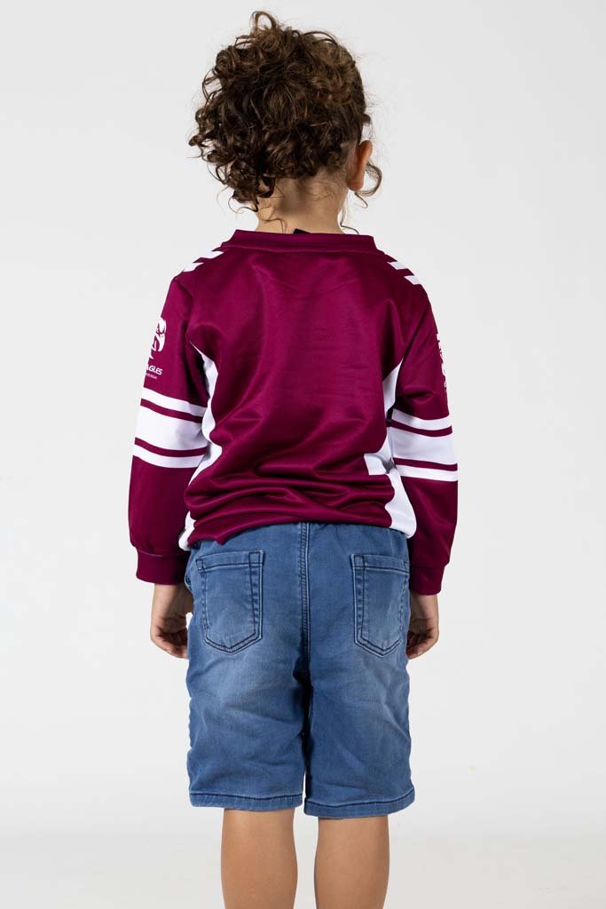 Manly Sea Eagles 'Quarterback' Kids Pullover Hoodie - Perfect for Game Day & School Activities