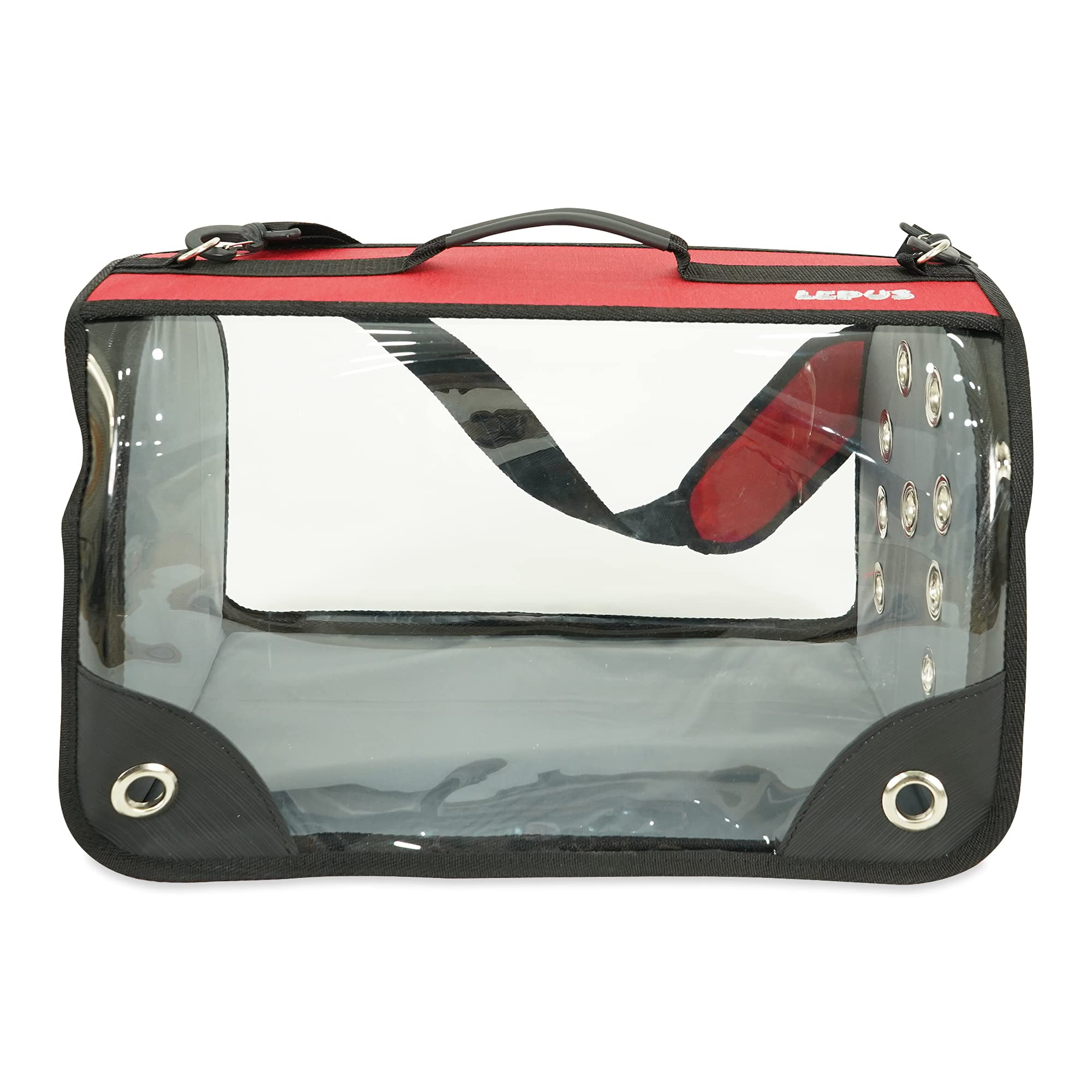 SUSSEXHOME Small Pet Carrier for Dogs and Cats - Waterproof Soft-Sided Travel Bag with Mesh Window, TSA Approved Airline Pet Carrier (11