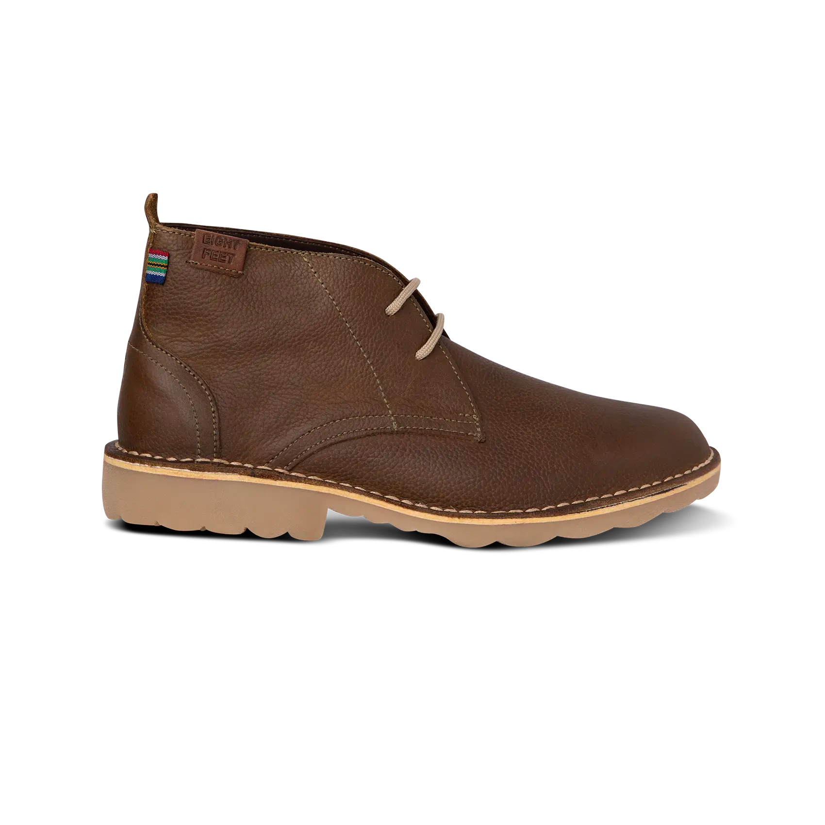 Eight Feet Veldskoen Shoes - Comfortable Leather Boots with Natural Sole for Men & Women | Perfect for Outdoor Adventures, Hiking, and Casual Wear