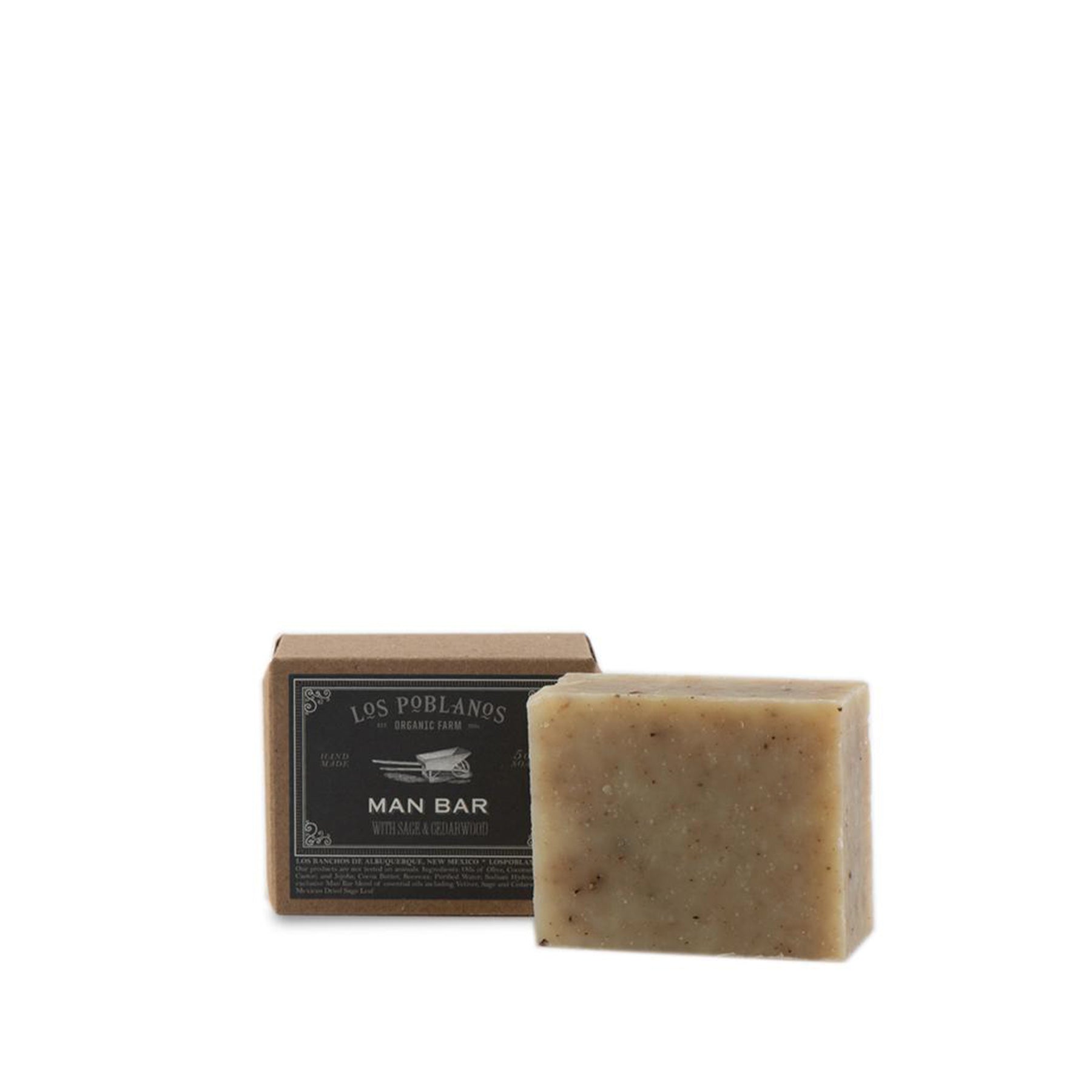 Natural Men's Bar Soap for Face & Body - Organic Glycerin Soap with Shea Butter & Tea Tree Oil - Ideal for Shaving, Gym & Daily Skincare Routine