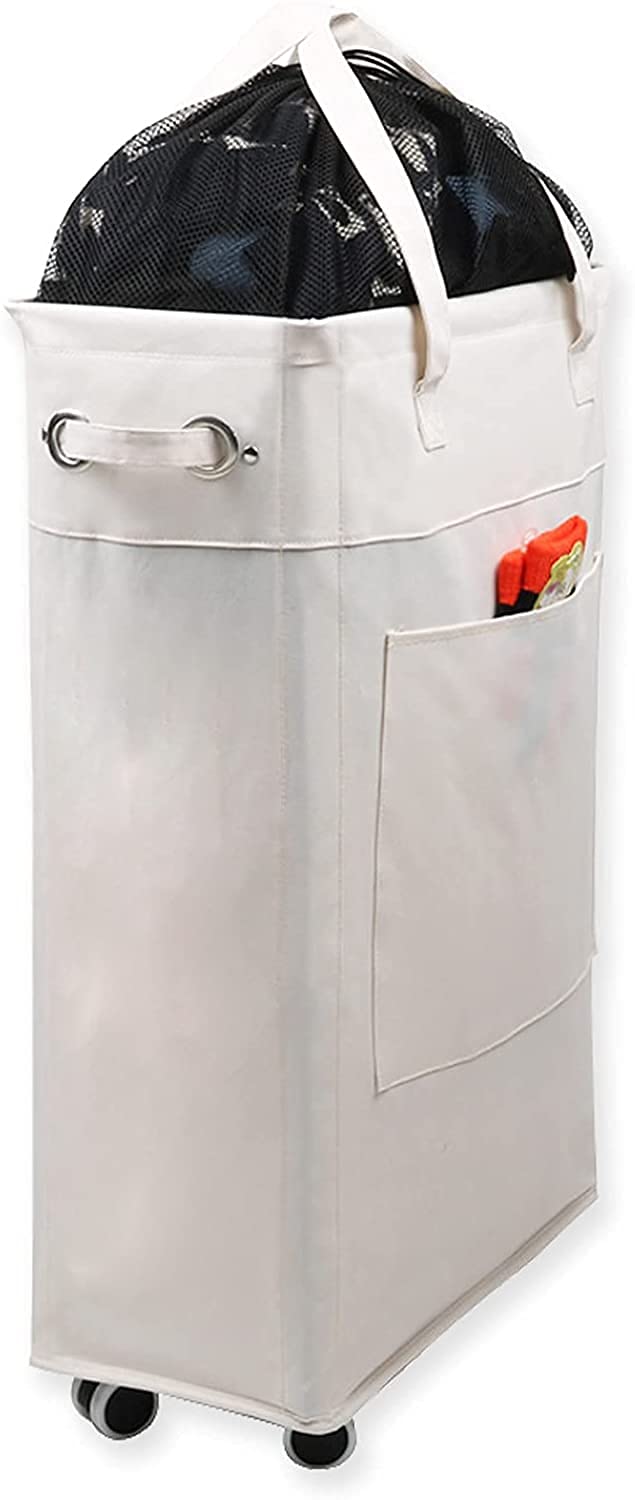 JAEDEN Large Laundry Basket with Handles - Foldable & Durable for Home, Dorm, or Travel - Perfect for Clothes, Toys, and Storage Organization