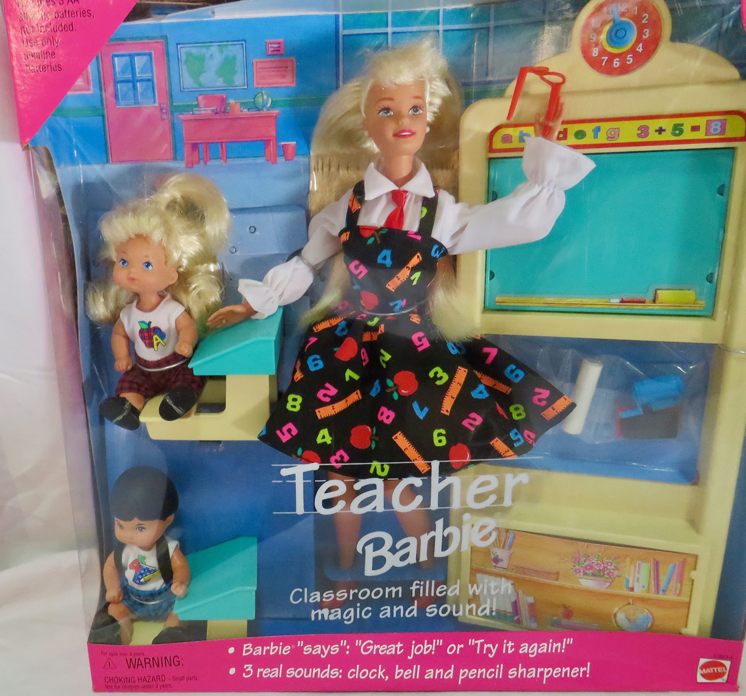 Teacher Barbie Doll Set - Educational Role Play Toy for Kids, Perfect for Classroom Pretend Play & Learning Activities
