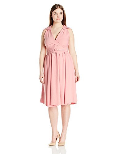 Women's Nyla Plus Size Swing Dress - Flattering A-Line Fit for Curvy Figures | Perfect for Casual Outings, Date Nights & Summer Parties