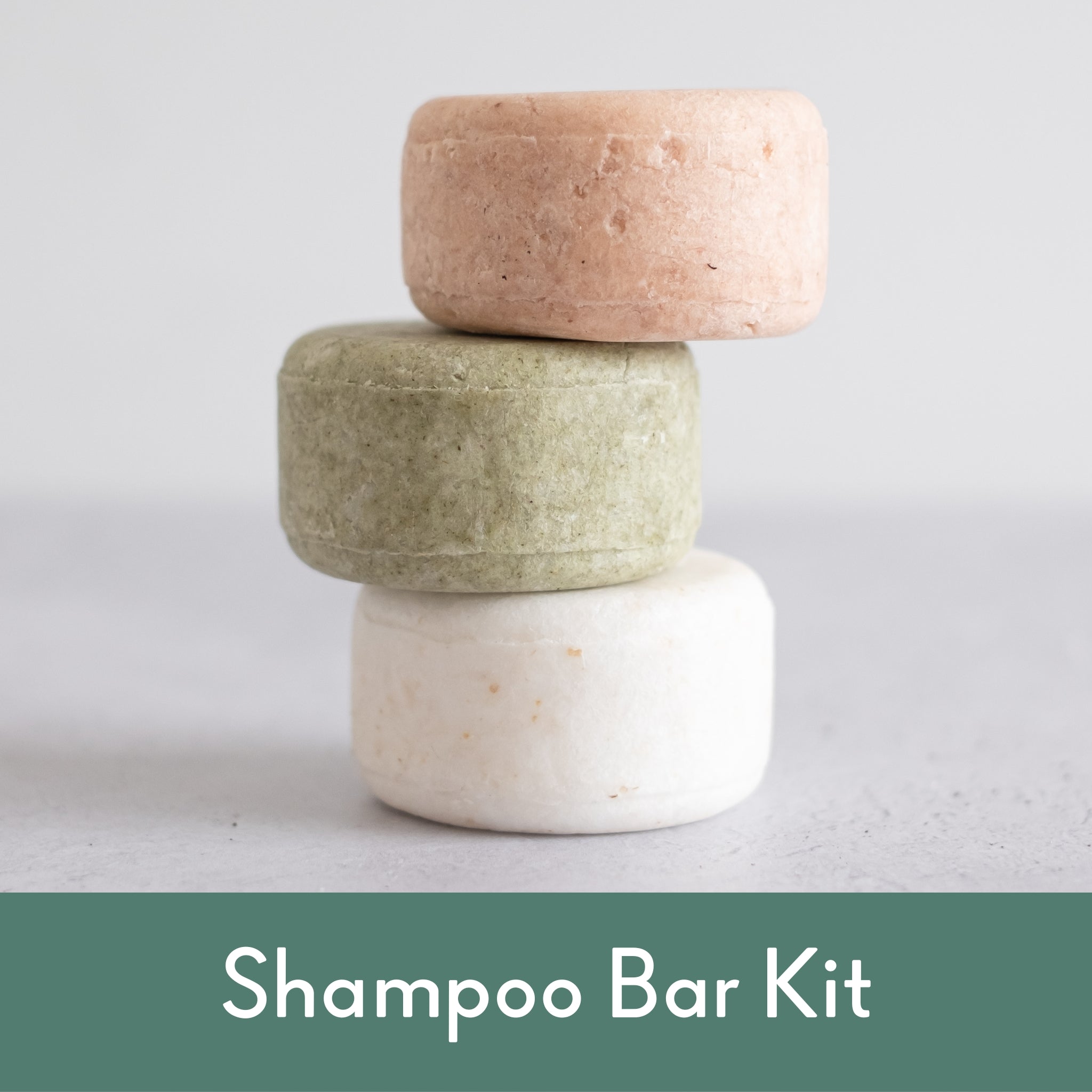 Eco-Friendly Shampoo Bar Kit for Hair Care - Sulfate Free, Vegan & Plastic-Free Solid Shampoo Bars with Travel Case - Perfect for Travel, Camping & Zero Waste Lifestyle